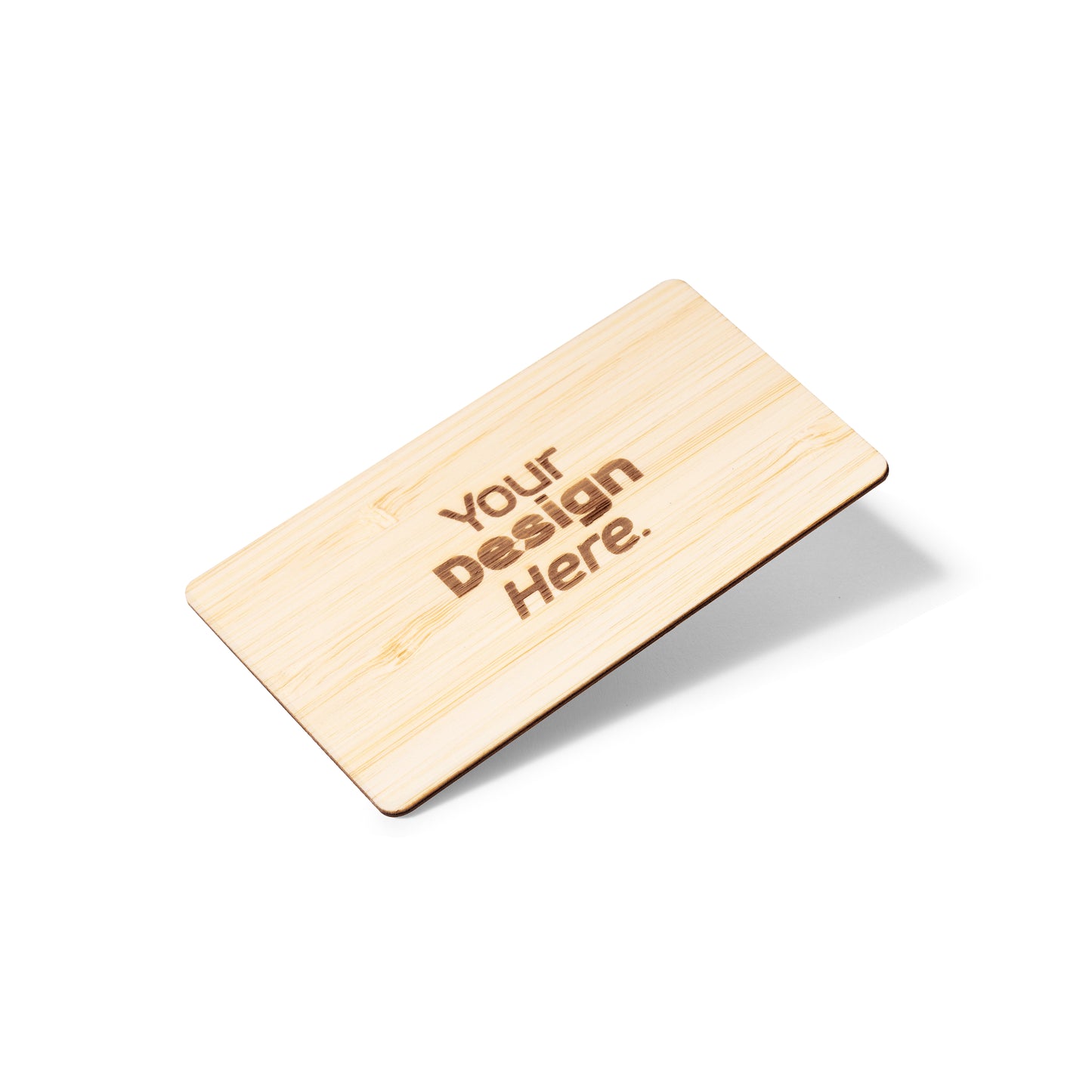 Custom Bamboo Card