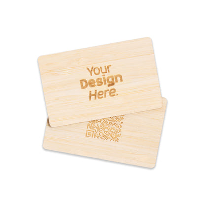 Custom Bamboo Card