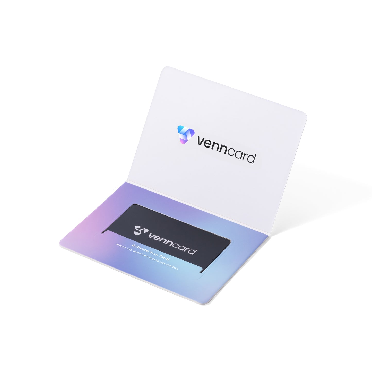 VennCard Matte Black Metal Card